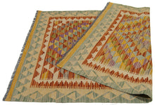 Load image into Gallery viewer, 150x100 CM Autentio kilim originale fatto a mano Stile classico - Facile da pulire
