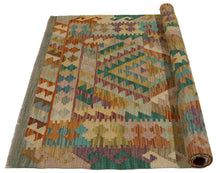 Carica l'immagine nel visualizzatore di Gallery, 150x105 CM Autentio kilim originale fatto a mano Stile classico Facile da pulire
