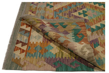 Carica l'immagine nel visualizzatore di Gallery, 150x105 CM Autentio kilim originale fatto a mano Stile classico Facile da pulire
