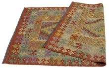 Lade das Bild in den Galerie-Viewer, 156x97 CM Autentio kilim originale fatto a mano Stile classico Facile da pulire
