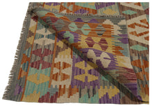 Carica l&#39;immagine nel visualizzatore di Gallery, 150x105 CM Autentio kilim originale fatto a mano Stile classico Facile da pulire
