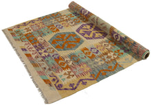 Load image into Gallery viewer, 150x100 CM Autentio kilim originale fatto a mano Stile classico - Facile da pulire
