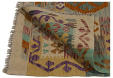Carica l'immagine nel visualizzatore di Gallery, 150x100 CM Autentio kilim originale fatto a mano Stile classico - Facile da pulire
