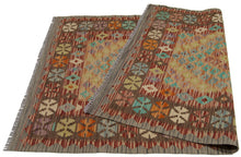 Lade das Bild in den Galerie-Viewer, 160x103 CM Autentio kilim originale fatto a mano Stile classico Facile da pulire
