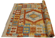 Carica l&#39;immagine nel visualizzatore di Gallery, 145x102 CM Autentio kilim originale fatto a mano Stile classico Facile da pulire
