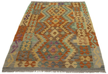 Load image into Gallery viewer, 150x100 CM Autentio kilim originale fatto a mano Stile classico - Facile da pulire
