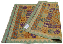 Lade das Bild in den Galerie-Viewer, 157x103 CM Autentio kilim originale fatto a mano Stile classico Facile da pulire
