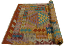 Carica l'immagine nel visualizzatore di Gallery, 145x100 CM Autentio kilim originale fatto a mano Stile classico Facile da pulire
