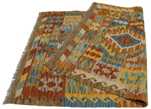 Load image into Gallery viewer, 156x103 CM Autentio kilim originale fatto a mano Stile classico Facile da pulire
