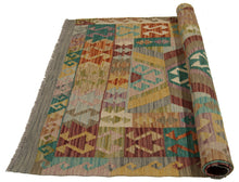 Carica l'immagine nel visualizzatore di Gallery, 152x105 CM Autentio kilim originale fatto a mano Stile classico Facile da pulire
