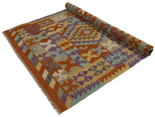 Carica l&#39;immagine nel visualizzatore di Gallery, 175x120 CM Autentio kilim originale fatto a mano Stile classico Facile da pulire
