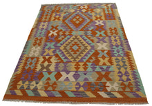 Lade das Bild in den Galerie-Viewer, 175x120 CM Autentio kilim originale fatto a mano Stile classico Facile da pulire
