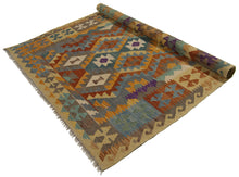 Lade das Bild in den Galerie-Viewer, 182x132 CM Autentio kilim originale fatto a mano Stile classico Facile da pulire
