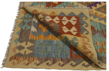 Lade das Bild in den Galerie-Viewer, 182x132 CM Autentio kilim originale fatto a mano Stile classico Facile da pulire
