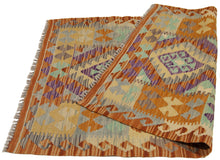 Lade das Bild in den Galerie-Viewer, 120x83 CM Autentio kilim originale fatto a mano Stile classico Facile da pulire
