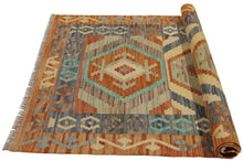 Lade das Bild in den Galerie-Viewer, 119x83 CM Autentio kilim originale fatto a mano Stile classico Facile da pulire
