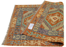 Load image into Gallery viewer, 119x83 CM Autentio kilim originale fatto a mano Stile classico Facile da pulire
