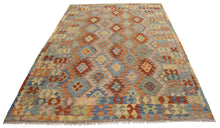 Carica l&#39;immagine nel visualizzatore di Gallery, 243x170 CM Autentio kilim originale fatto a mano Stile classico Facile da pulire
