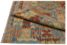 Load image into Gallery viewer, 243x170 CM Autentio kilim originale fatto a mano Stile classico Facile da pulire
