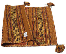 Load image into Gallery viewer, Kilim Lory tribal 100% Cotone, indiano, fatto a mano 140x70 cm
