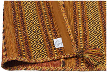 Carica l'immagine nel visualizzatore di Gallery, Kilim Lory tribal 100% Cotone, indiano, fatto a mano 240x60 cm
