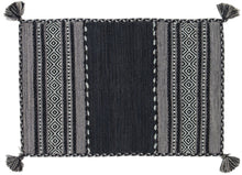 Lade das Bild in den Galerie-Viewer, Kilim Lory tribal 100% Cotone, indiano, fatto a mano 230x160 cm
