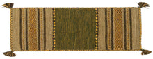 Lade das Bild in den Galerie-Viewer, Kilim Lory tribal 100% Cotone, indiano, fatto a mano 110x60 cm
