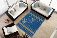 Load image into Gallery viewer, Kilim Lory tribal 100% Cotone, indiano, fatto a mano 240x60 cm
