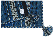 Load image into Gallery viewer, Kilim Lory tribal 100% Cotone, indiano, fatto a mano 160x60 cm
