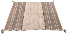 Carica l&#39;immagine nel visualizzatore di Gallery, Kilim Lory tribal 100% Cotone, indiano, fatto a mano 200x60 cm
