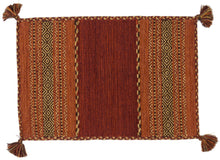 Carica l'immagine nel visualizzatore di Gallery, Kilim Lory tribal 100% Cotone, indiano, fatto a mano 150x90 cm
