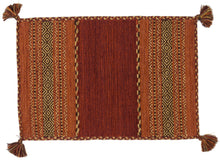 Load image into Gallery viewer, Kilim Lory tribal 100% Cotone, indiano, fatto a mano 150x90 cm
