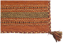 Load image into Gallery viewer, Kilim Lory tribal 100% Cotone, indiano, fatto a mano 150x90 cm Lavabile in LAVATRICE
