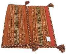 Lade das Bild in den Galerie-Viewer, Kilim Lory tribal 100% Cotone, indiano, fatto a mano 150x90 cm Lavabile in LAVATRICE
