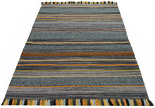 Load image into Gallery viewer, 130X65 CM Autentic Kilim Cotton Indian #GalleriaFarah1970
