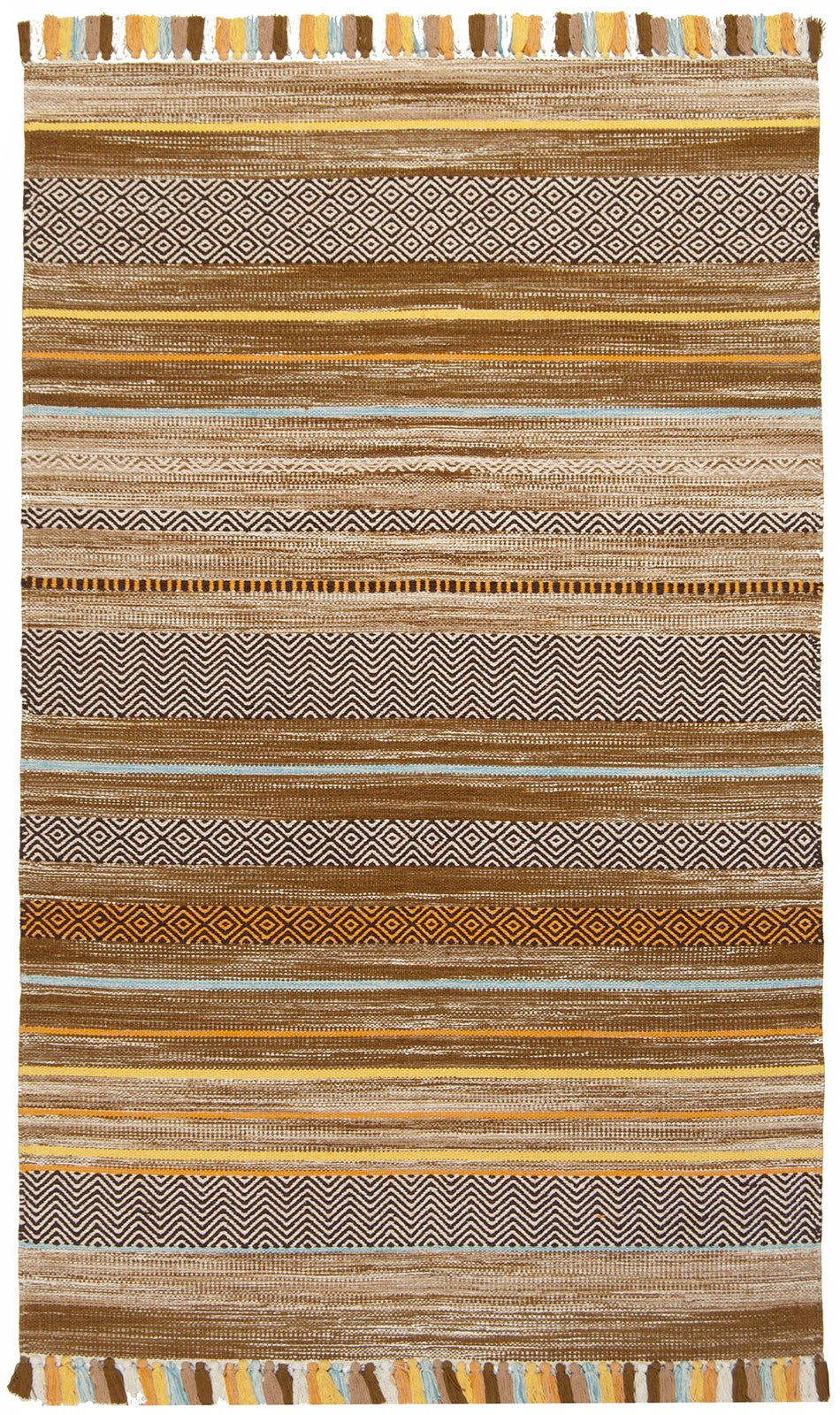 Ga200x140 CM Kilim Autentico, Originale e Fatto a Mano Ide