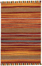 Carica l&#39;immagine nel visualizzatore di Gallery, Autentic Kilim Lory cotton India 90x60 cm
