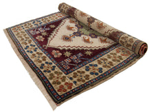 Lade das Bild in den Galerie-Viewer, 120x97 CM Tappeto Carpet Tapis Teppich Alfombra Rug Tapiet (Hand Made) Turkye
