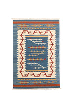 Carica l'immagine nel visualizzatore di Gallery, Autentik Kilim Kelem Original Hand Made Classic 150x90 CM STYL - EASY TO CLEAN
