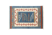 Load image into Gallery viewer, Autentik Kilim Kelem Original Hand Made Classic 150x90 CM STYL - EASY TO CLEAN

