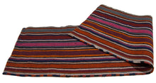 Load image into Gallery viewer, 95x30 CM Antico Kilim Autentico Originale Fatto a Mano Facile da Pulire Stile Tribali - Reversibile
