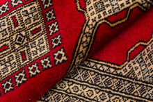 Carica l&#39;immagine nel visualizzatore di Gallery, 174x62 CM Tappeto Autentico Originale Annodato a Mano Lana Kashmir Pakistan
