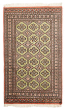 Carica l&#39;immagine nel visualizzatore di Gallery, 160x92 CM Tappeto Autentico Originale Annodato a Mano Lana Kashmir Pakistan
