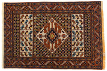 Lade das Bild in den Galerie-Viewer, 185x126  CM Tappeto Autentico Originale Annodato a Mano
