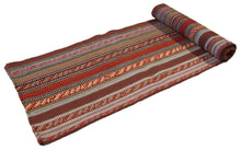 Load image into Gallery viewer, 120x30 CM Antico Kilim Autentico Originale Fatto a Mano Facile da Pulire Stile Tribali - Reversibile
