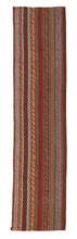 Load image into Gallery viewer, 120x30 CM Antico Kilim Autentico Originale Fatto a Mano Facile da Pulire Stile Tribali - Reversibile
