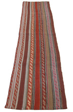 Load image into Gallery viewer, 120x30 CM Antico Kilim Autentico Originale Fatto a Mano Facile da Pulire Stile Tribali - Reversibile
