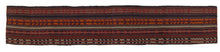 Load image into Gallery viewer, 140x27 CM Antico Kilim Autentico Originale Fatto a Mano Facile da Pulire Stile Tribali - Reversibile
