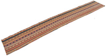 Load image into Gallery viewer, 190x28 CM Antico Kilim Autentico Originale Fatto a Mano Facile da Pulire Stile Tribali - Reversibile
