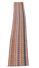 Load image into Gallery viewer, 190x28 CM Antico Kilim Autentico Originale Fatto a Mano Facile da Pulire Stile Tribali - Reversibile
